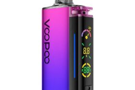 The VRIZZ Pod Kit is designed with 15ml empty pod capacity to support 20k puffs one refill and deliver 80k puffs one single pod. It use extra layer of highly-absorbing cotton wrapped around the coil to prevent leakage and deliver original taste. It is compatible with VRIZZ Pod Cartridge that features 0.4Ω/0.7Ω resistance and easy topside refilling. It is powered by a built-in 800mAh battery with Type-C charging. There are 12W/18W/24W output modes for your option. It is also equipped with a screen to monitor battery status and puffs.