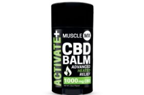 Activate CBD heated muscle balm warms up and relieves sore muscles, joints and tendons. Our heated balm helps with injury prevention and gives your body the boost it needs.