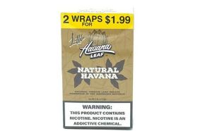 Little Havana Leaf 2pk Natural Havana