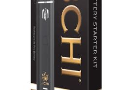 Each Starter Kit Contains: (1) 3CHI vape pod battery, (1) USB-C charging cable Battery Capacity: 280mAh Preheat Function: Yes Battery Output: Low (3.8 to 5.2W), high (4.5 to 6.0W) Activation: Button-activated Coil: Ceramic