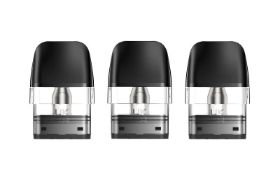 Replacement cartridges for the Q Series Kits from GeekVape. Enjoy both an MTL and RDL experience with these top-filling pods. Q Series 0.6Ω Cartridges Power Range: 18W-25W Capacity: 2mL Suitable for: RDTL Q Series 0.8Ω Cartridges Power Range: 12W-18W Capacity: 2mL Suitable for: Loose MTL Q Series 1.2Ω Cartridges Power Range: 8W-12W Capacity: 2mL Suitable for: MTL Sold in 3 packs.