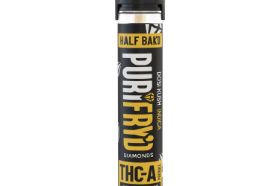 Half Bak'd THCA Diamond 2G Prerolls Dosi Kush