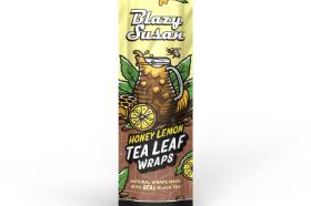 Refresh your sesh with our new Honey Lemon Tea Leaf Wraps! These wraps are packed with a smooth citrusy-lemon taste that will keep you coming back for more. Made with real black tea leaf, chamomile and cacao – these wraps smell amazing and burn evenly, perfectly complimenting your herb. Our Slow Burning, Vegan wraps will adhere after you’re done rolling by applying moisture to the paper along the area you want to fuse together.