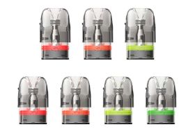 S I D E - F I L L I N G V E R S I O N . New replacement cartridges for the Q Series Kits from GeekVape. Enjoy both an MTL and RDL experience with the compatible Q Cartridge, now available in two different capacity sizes and equipped with a side-filling system. Q Series 0.8Ω Cartridges Power Range: 12W-18W Capacity: 2mL/3mL Suitable for: Loose MT