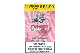 Convenient and flavorful Havana Leaf Tobacco Wraps offer an entertaining way for a quick smoke. The small, pre-cut tobacco leaves are perfect for those who want a hassle-free experience. Each pack contains two wraps making them ideal for on-the-go use.