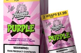 Convenient and flavorful Havana Leaf Tobacco Wraps offer an entertaining way for a quick smoke. The small, pre-cut tobacco leaves are perfect for those who want a hassle-free experience. Each pack contains two wraps making them ideal for on-the-go use.